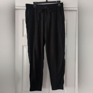 Women's Tahari Black Rayon Blend Joggers | Size L
